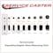 Service Caster 3.5 Inch Blue Polyurethane Swivel 3/4 Inch Expanding Stem Caster Brake, 2PK SCC-EX20S3514-PPUB-BLU-2-TLB-2-MTG40 - alternate 6